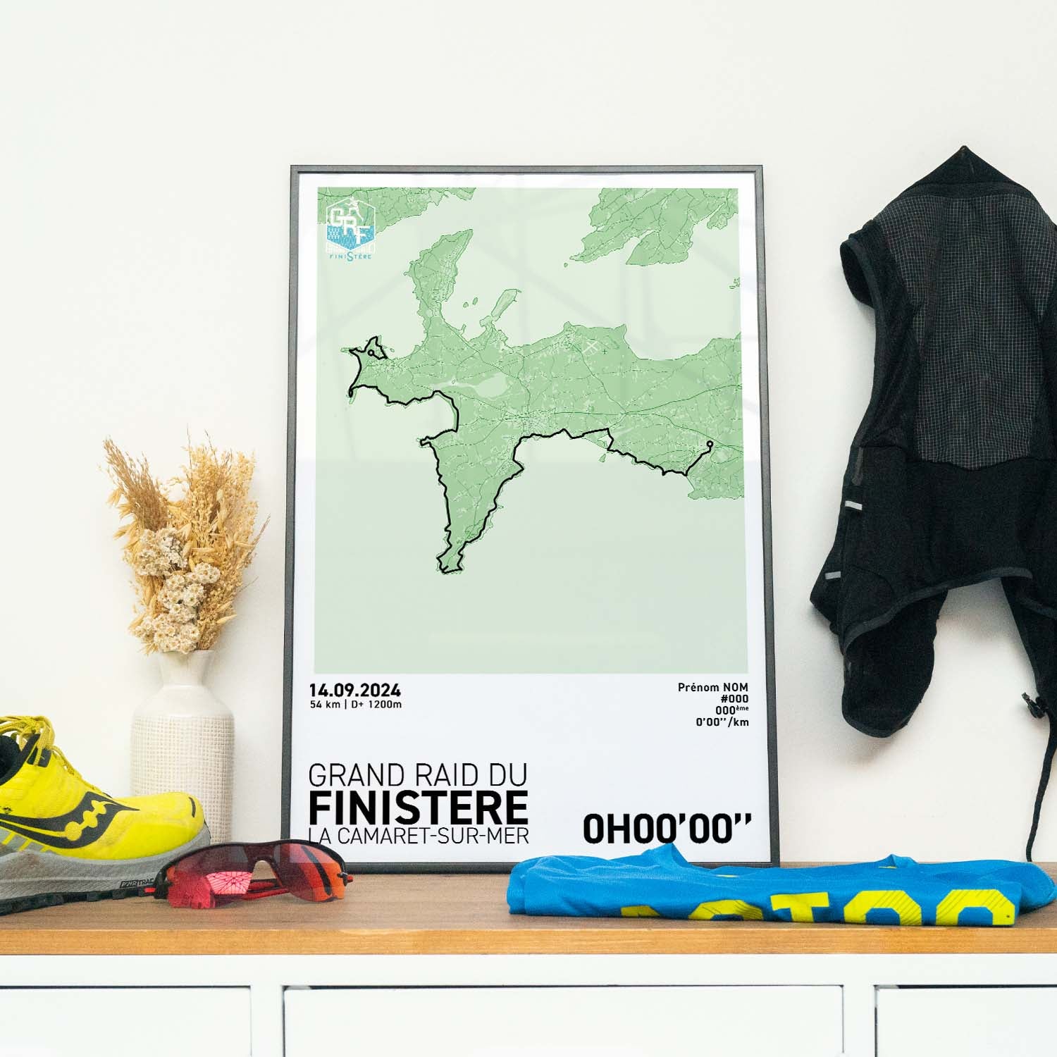 Affiche Running - Grand Raid du Finistère - La Camaret-sur-Mer