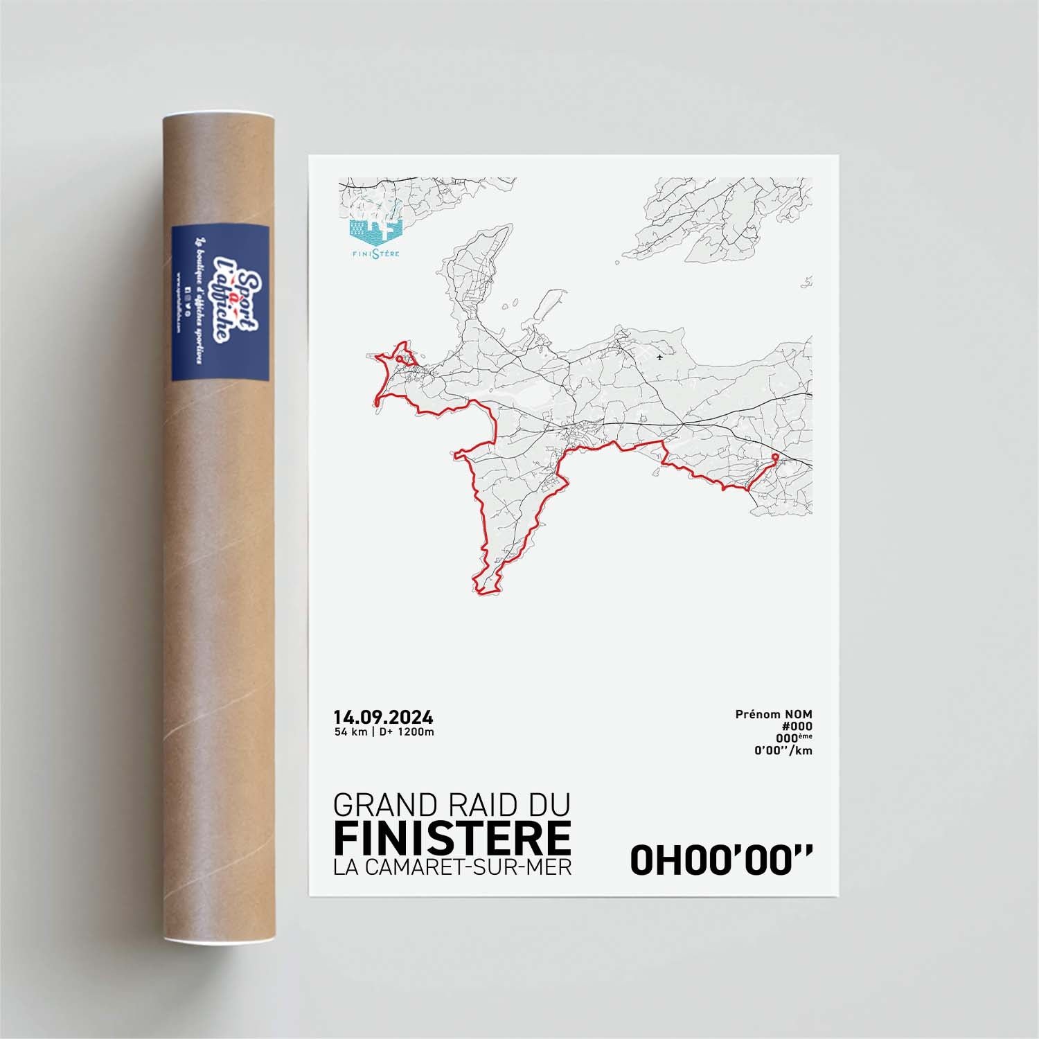 Affiche Running - Grand Raid du Finistère - La Camaret-sur-Mer