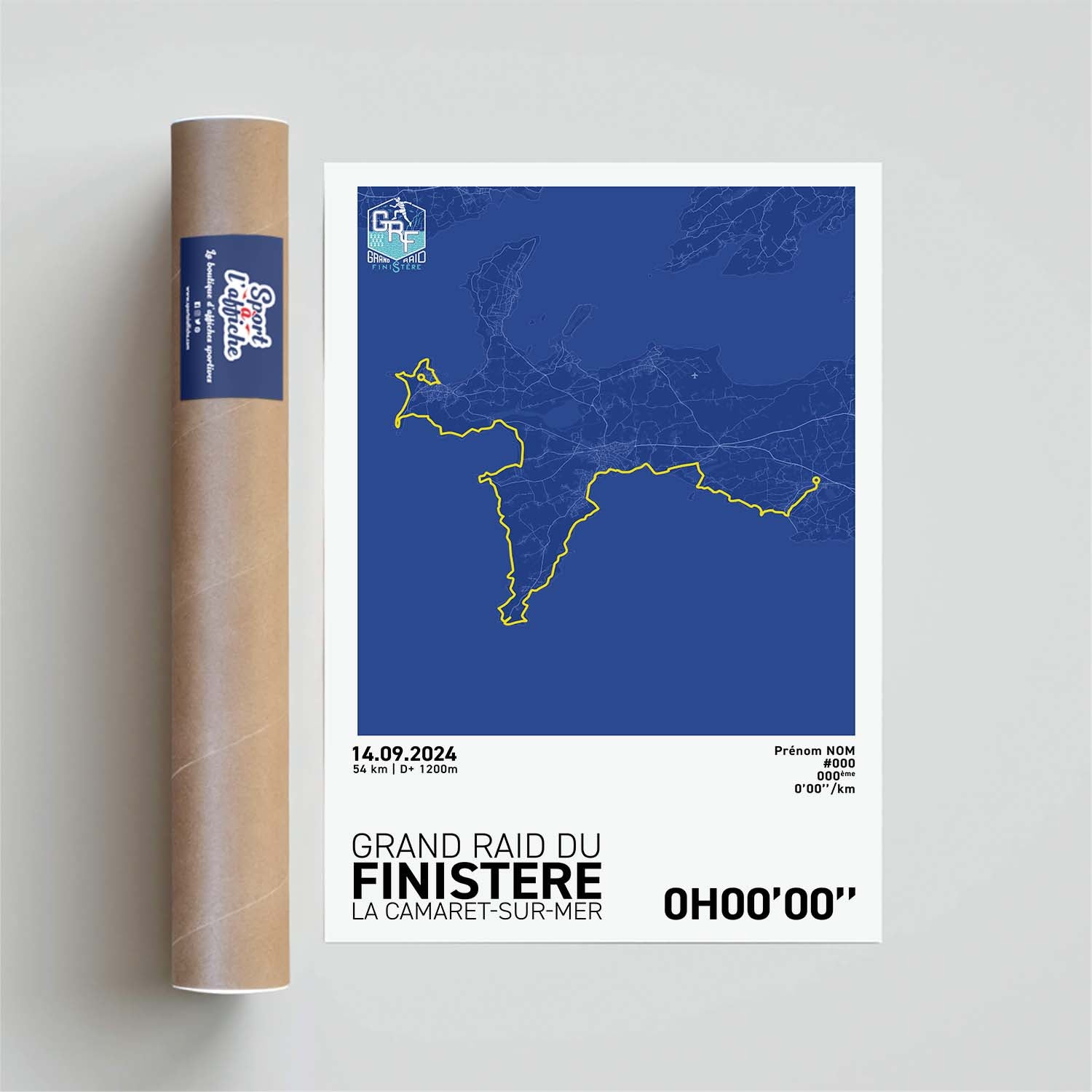 Affiche Running - Grand Raid du Finistère - La Camaret-sur-Mer