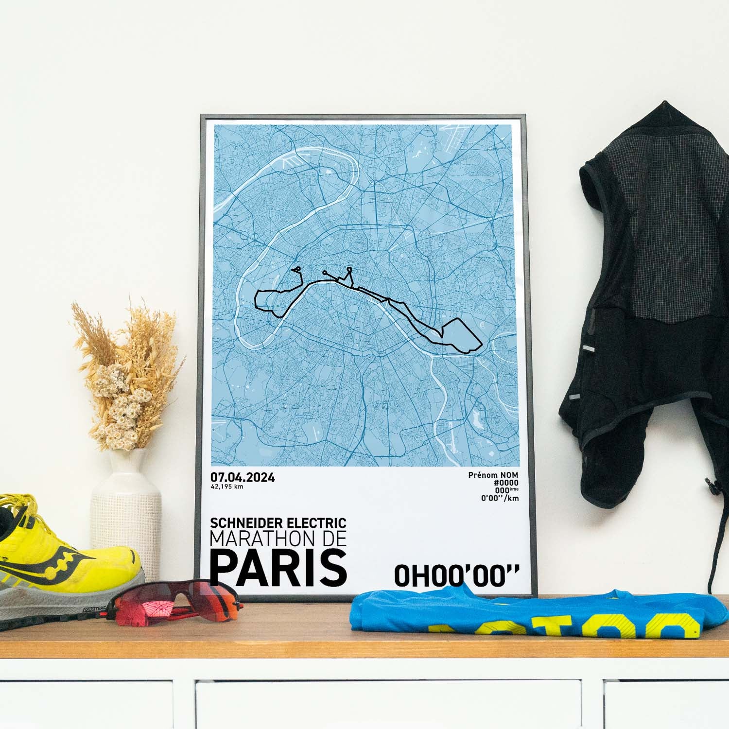 Affiche Running - Schneider Electric Marathon de Paris