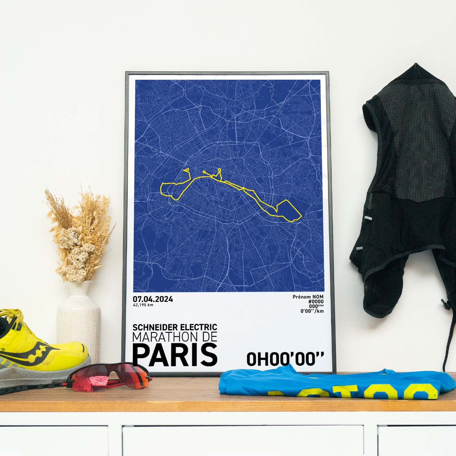 Affiche Running - Schneider Electric Marathon de Paris