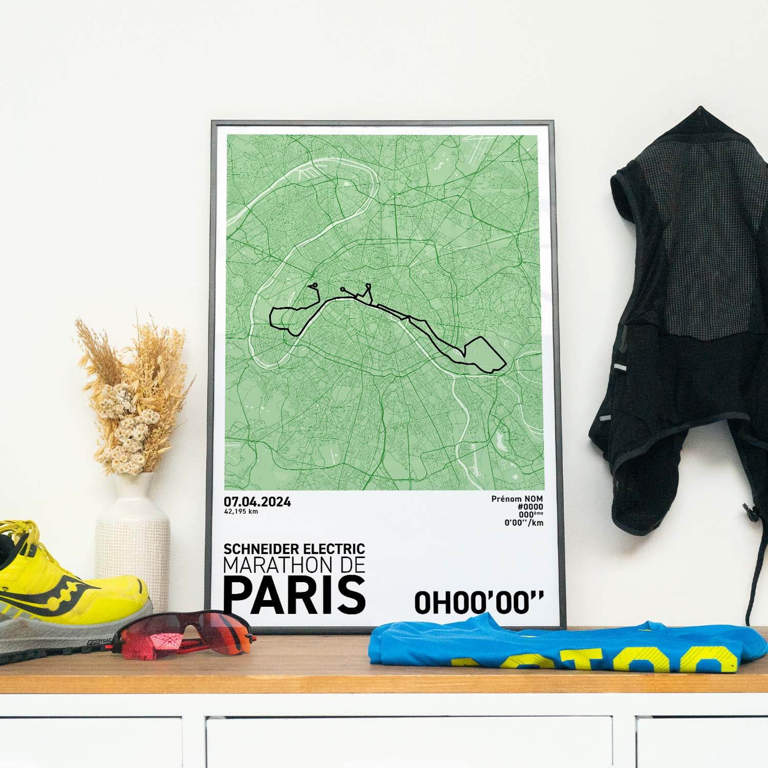 Affiche Running - Schneider Electric Marathon de Paris