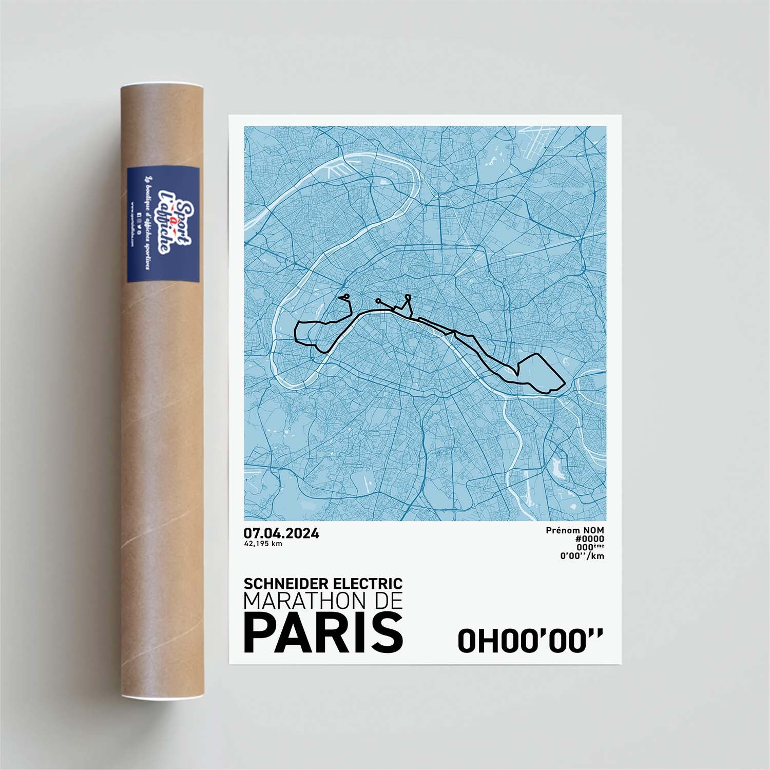 Affiche Running - Schneider Electric Marathon de Paris