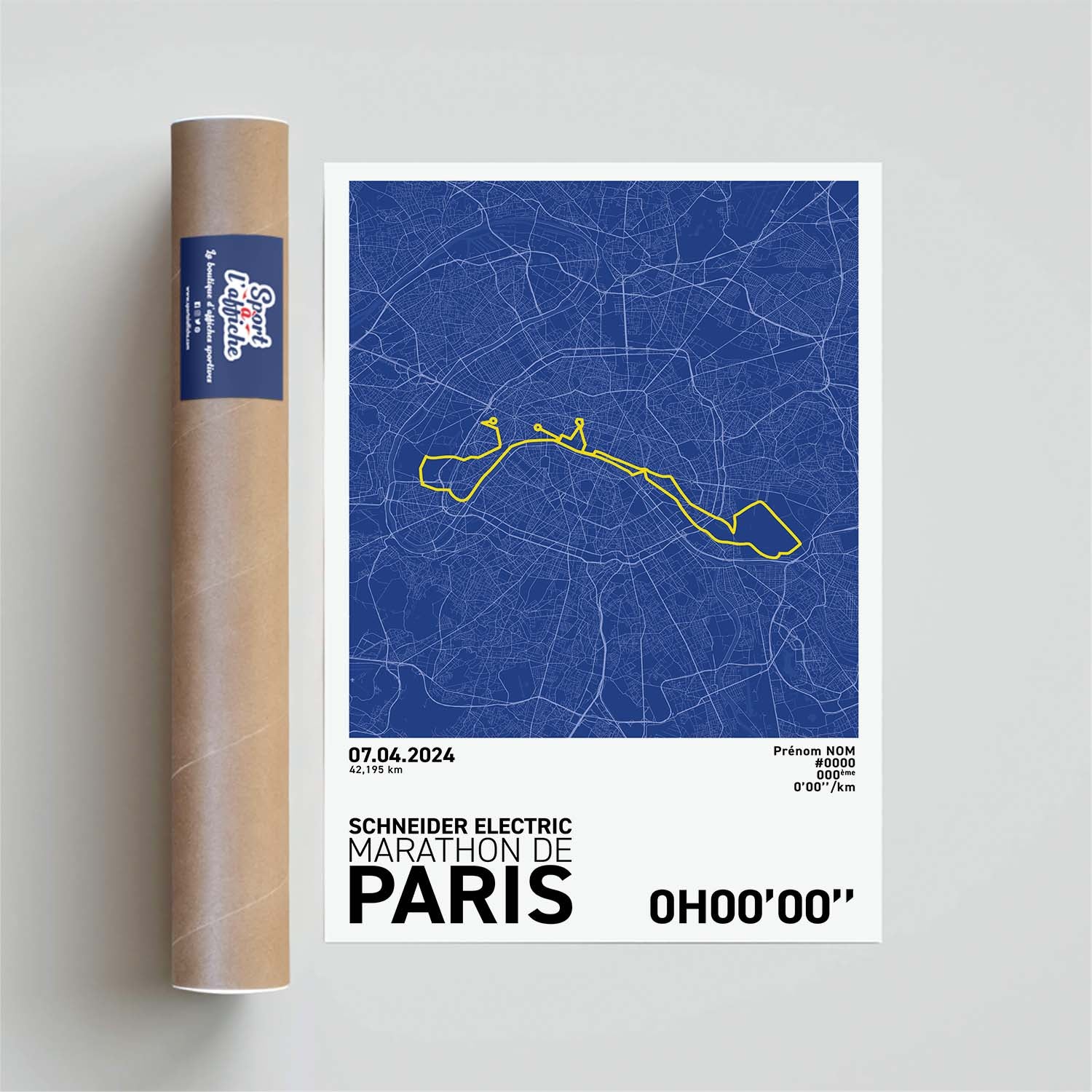 Affiche Running - Schneider Electric Marathon de Paris