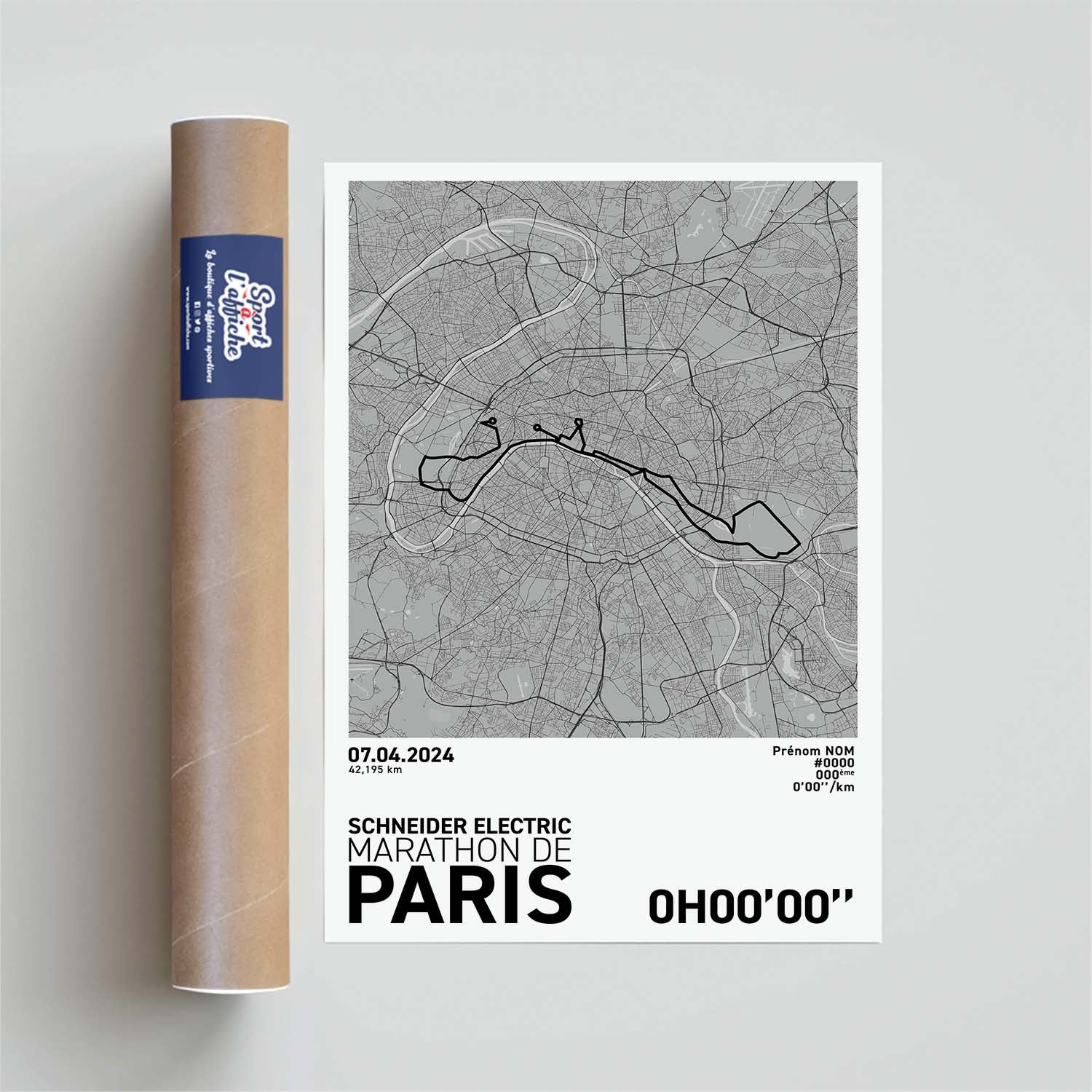 Affiche Running - Schneider Electric Marathon de Paris