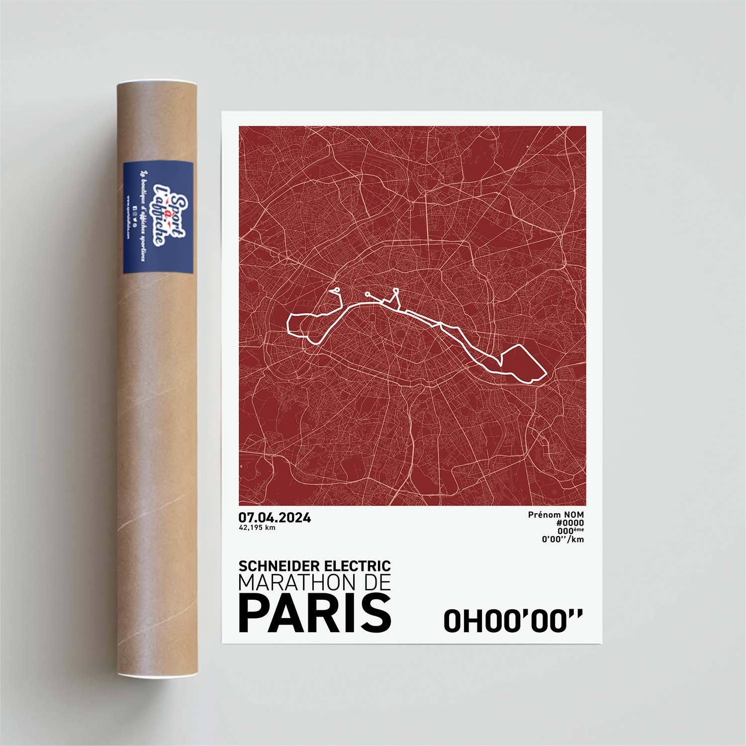 Affiche Running - Schneider Electric Marathon de Paris