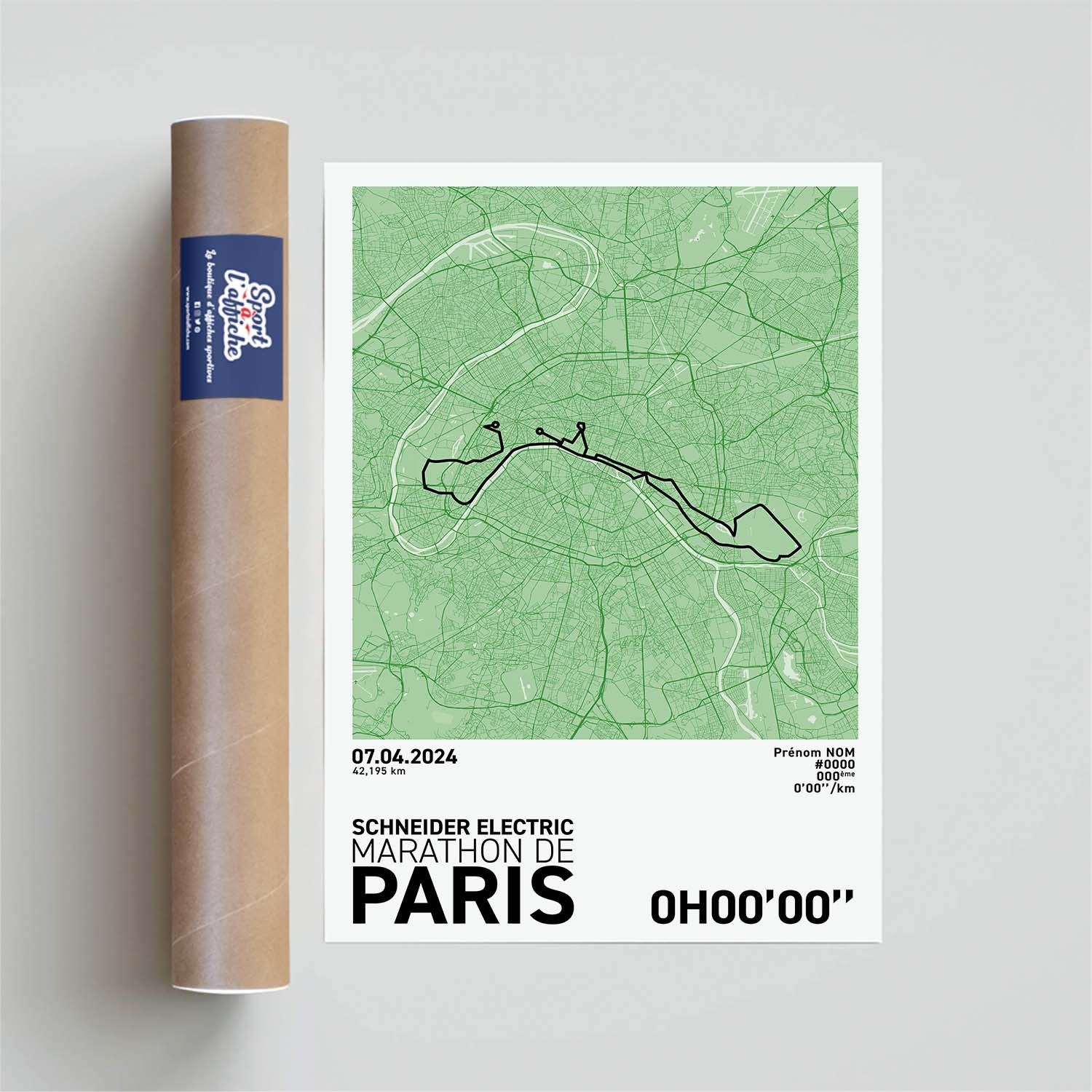 Affiche Running - Schneider Electric Marathon de Paris