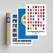 Pack 3 Affiches Football