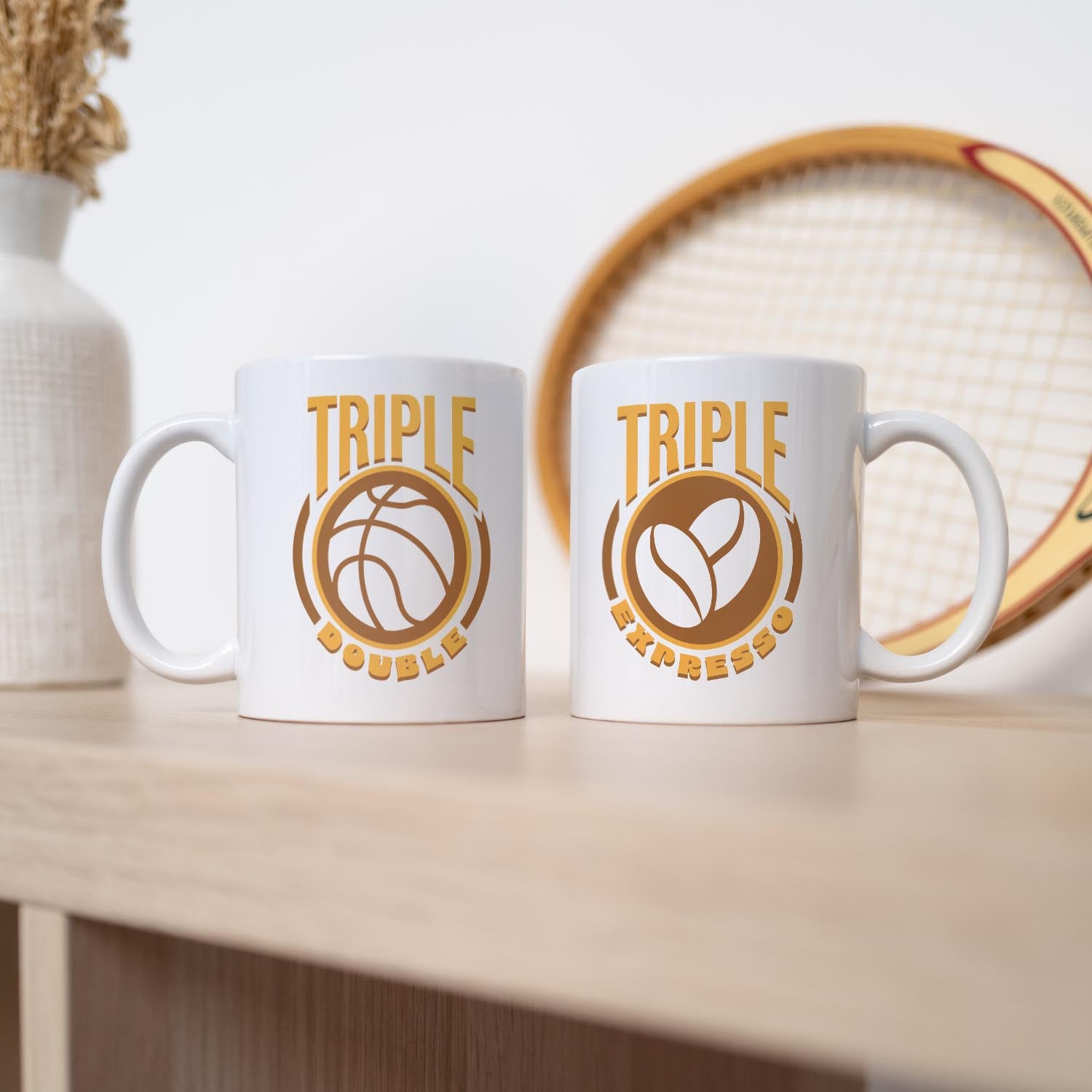 Mug Basket - Triple Double Expresso