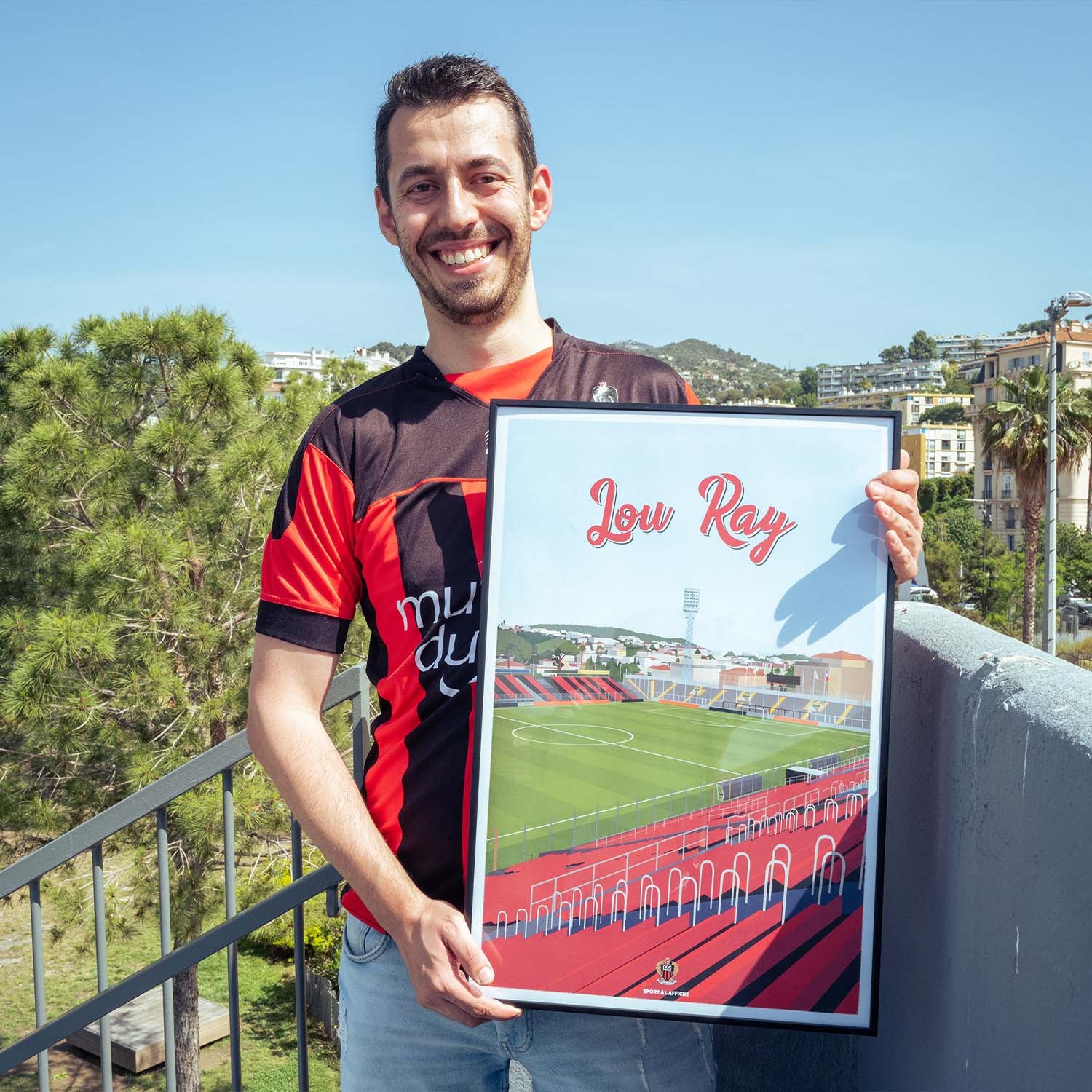 Affiche OGC NICE - Stade du Ray