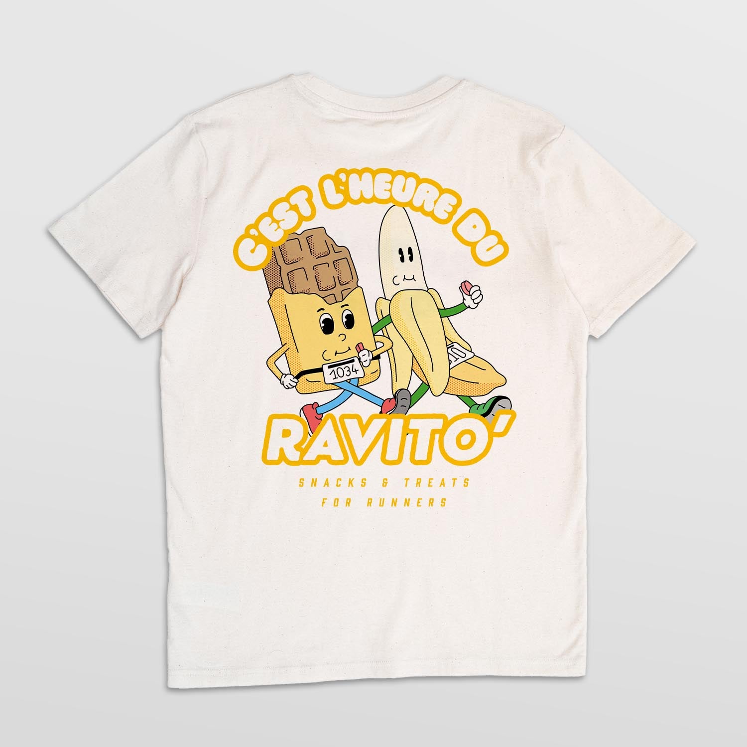 Tshirt Running - C'est l'heure du ravito