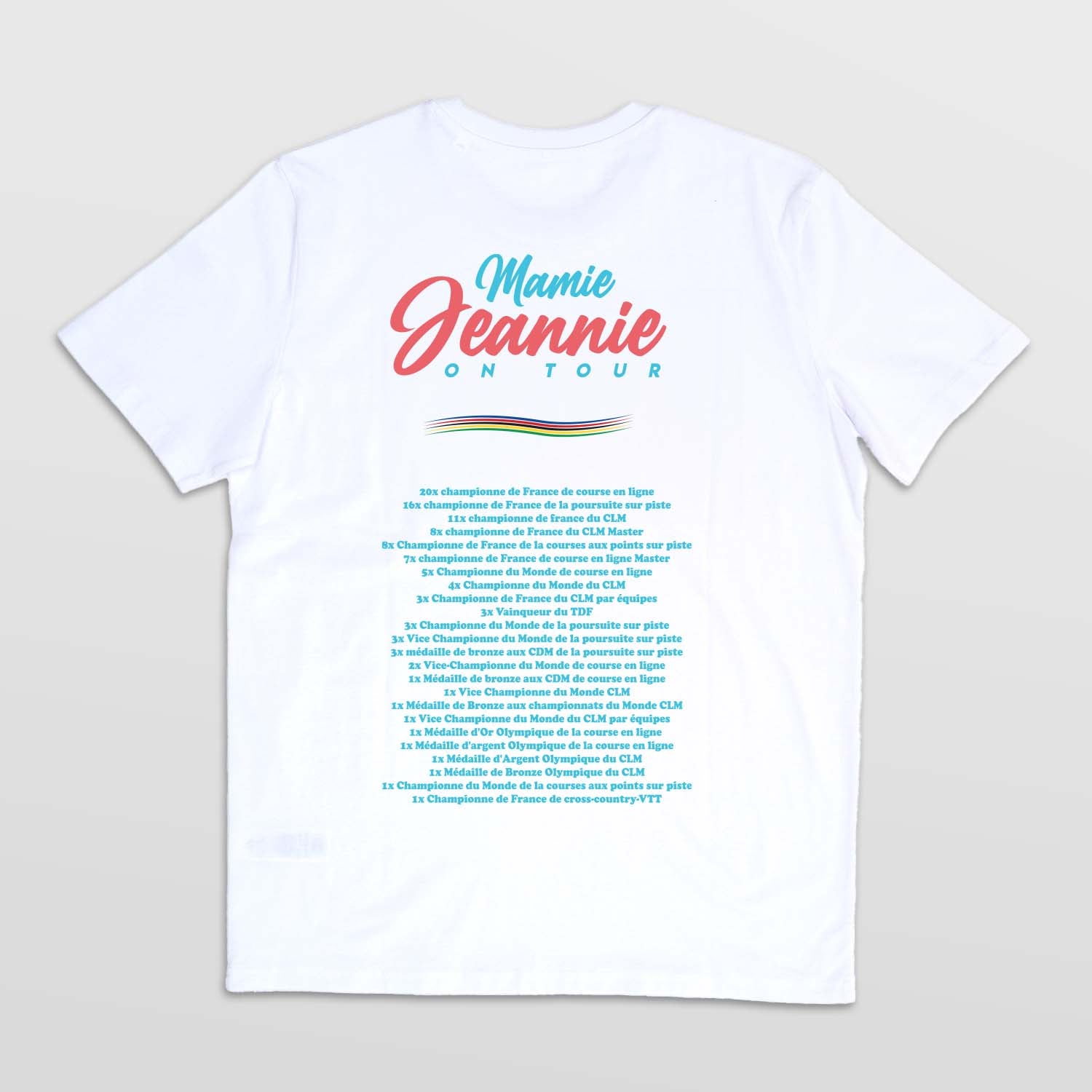 Tshirt Cyclisme - Mamie Jeannie On Tour