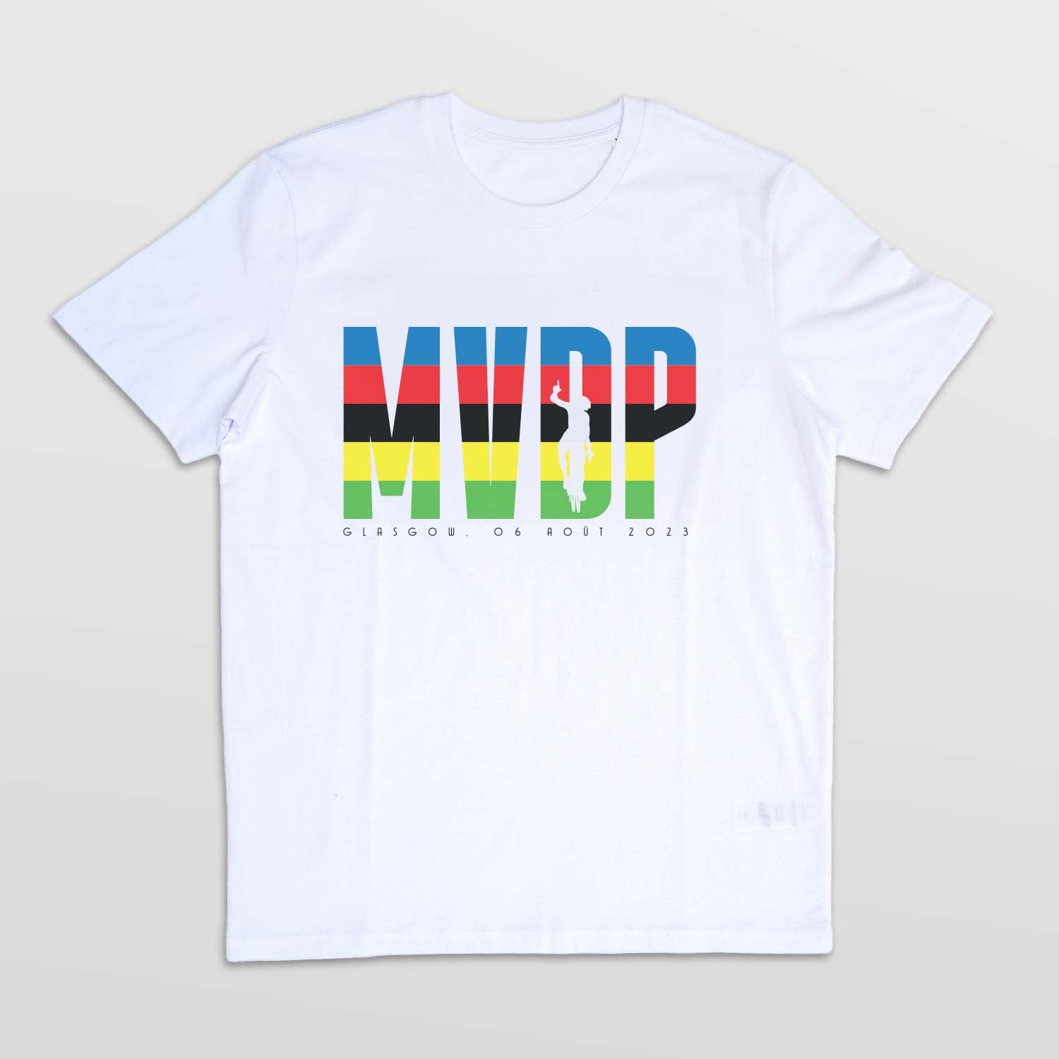 Tshirt Cyclisme - MVdP Champion du Monde