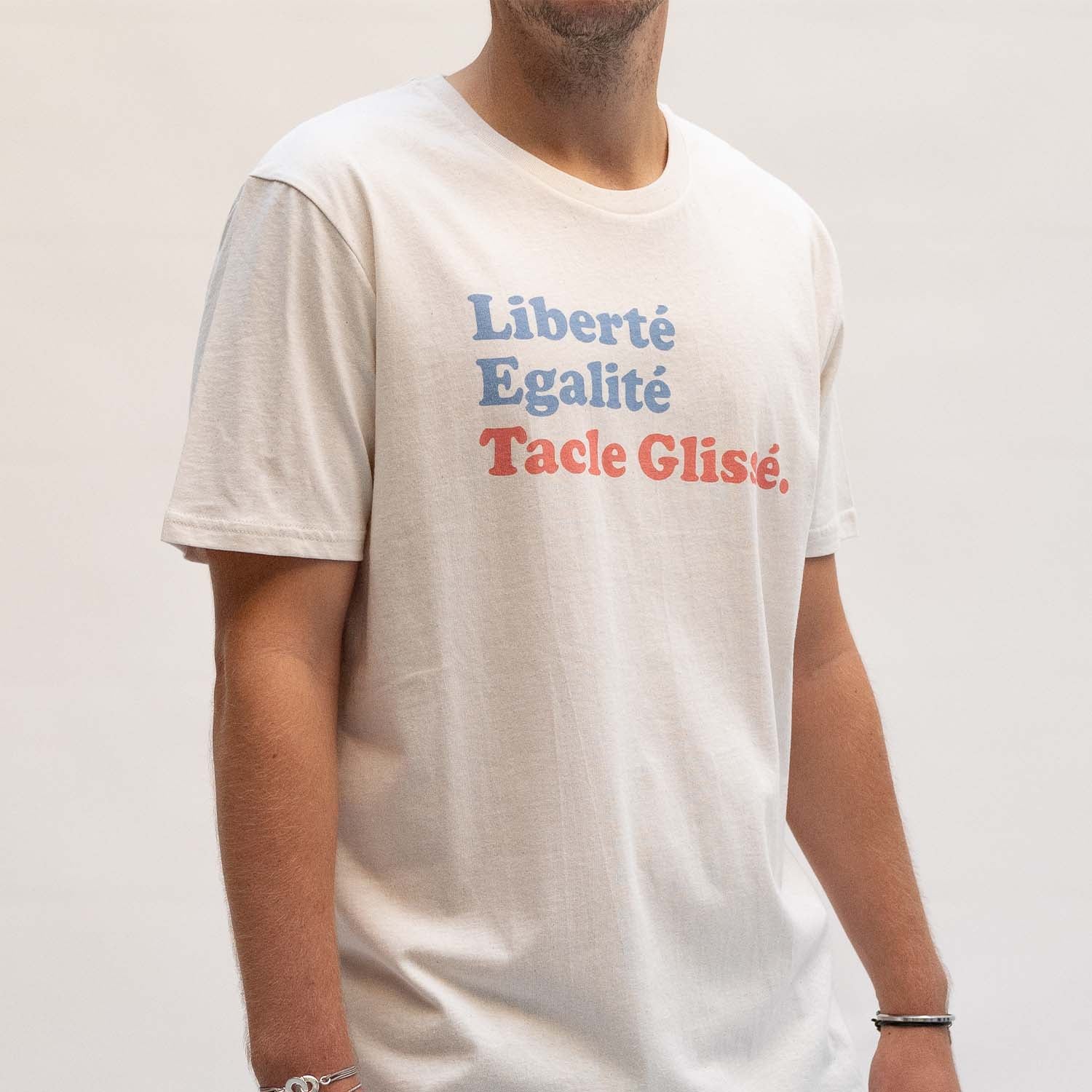 Tshirt Foot - Liberté Egalité Tacle Glissé