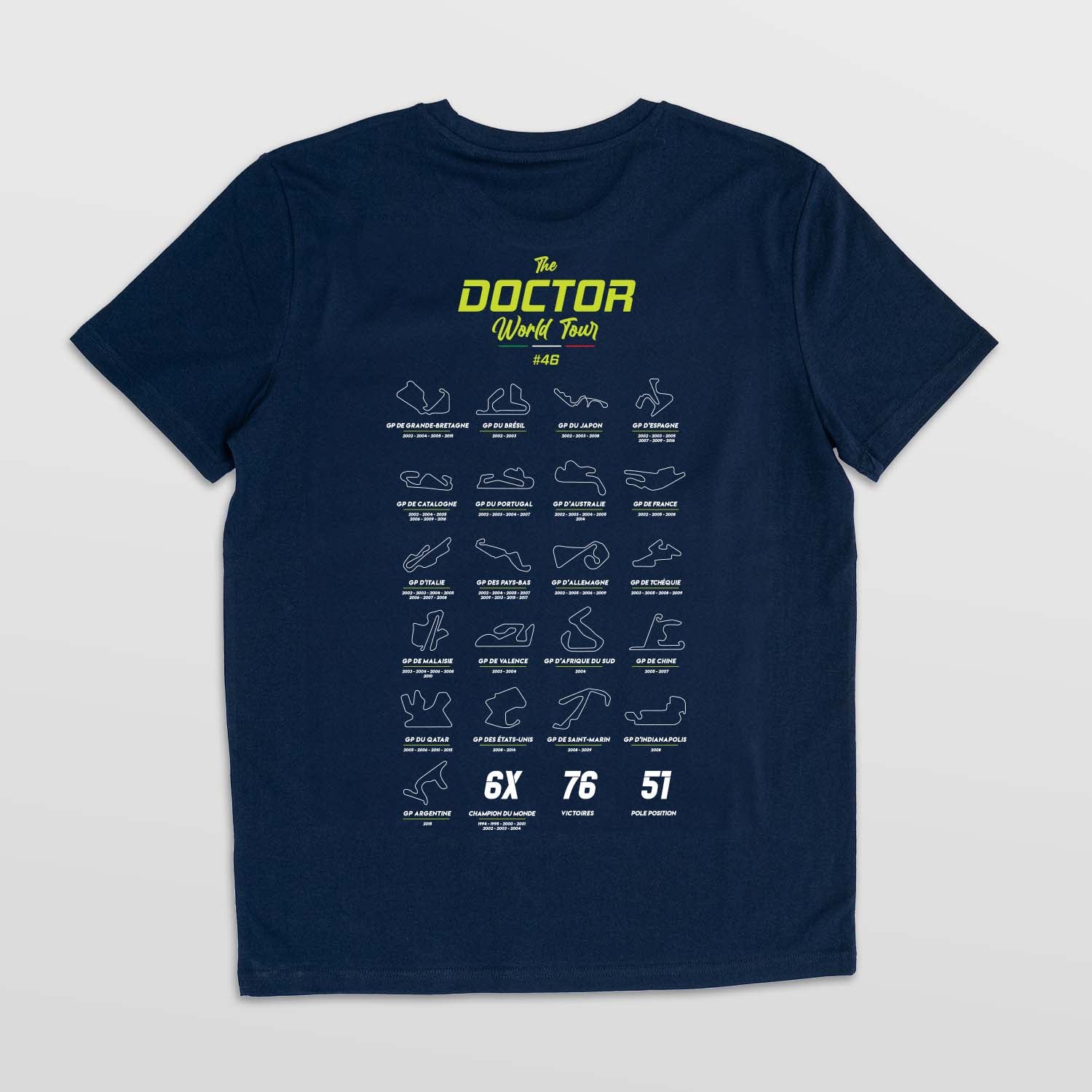 Tshirt Moto - The Doctor World Tour