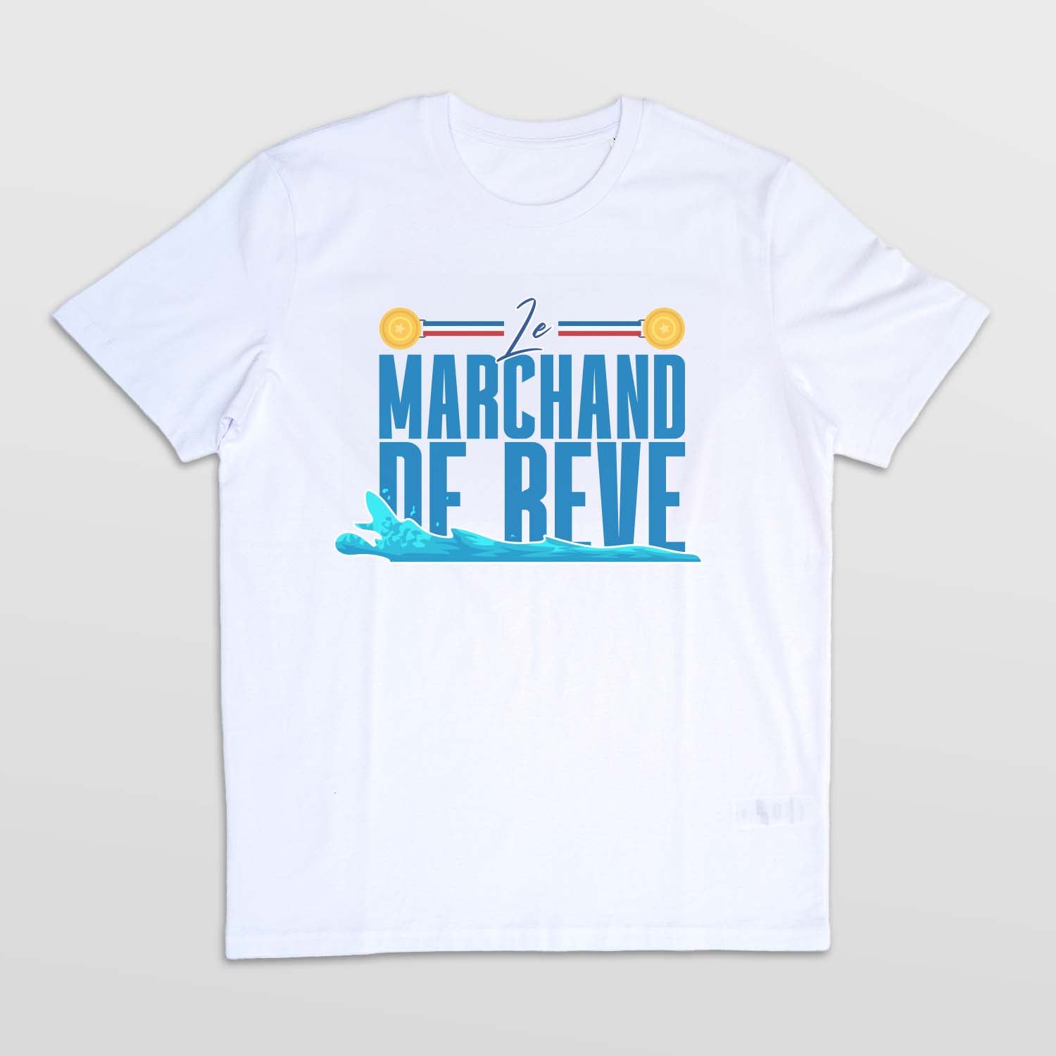 Tshirt Natation - Le(on) Marchand de Rêve