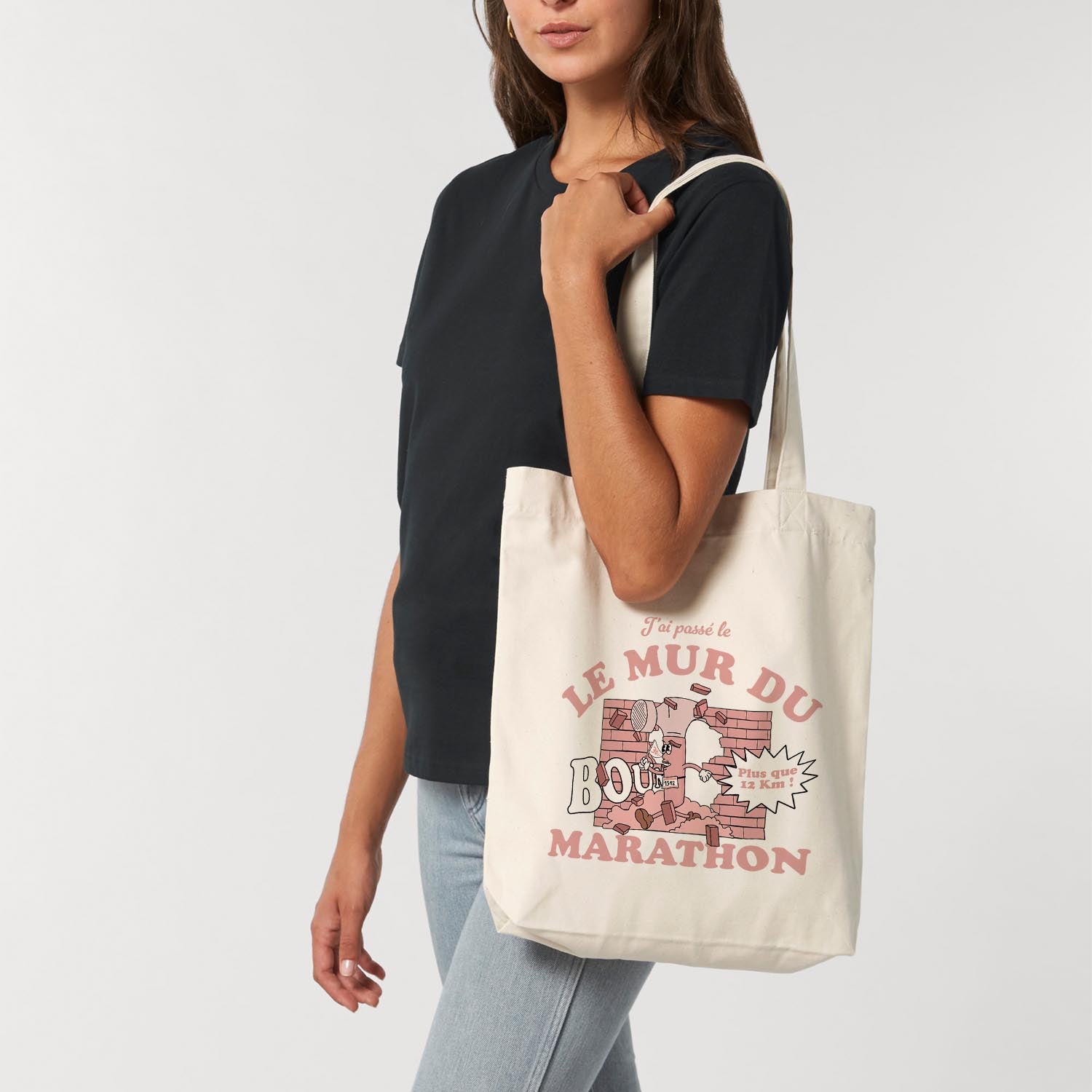 Tote Bag Running - Le Mur du Marathon