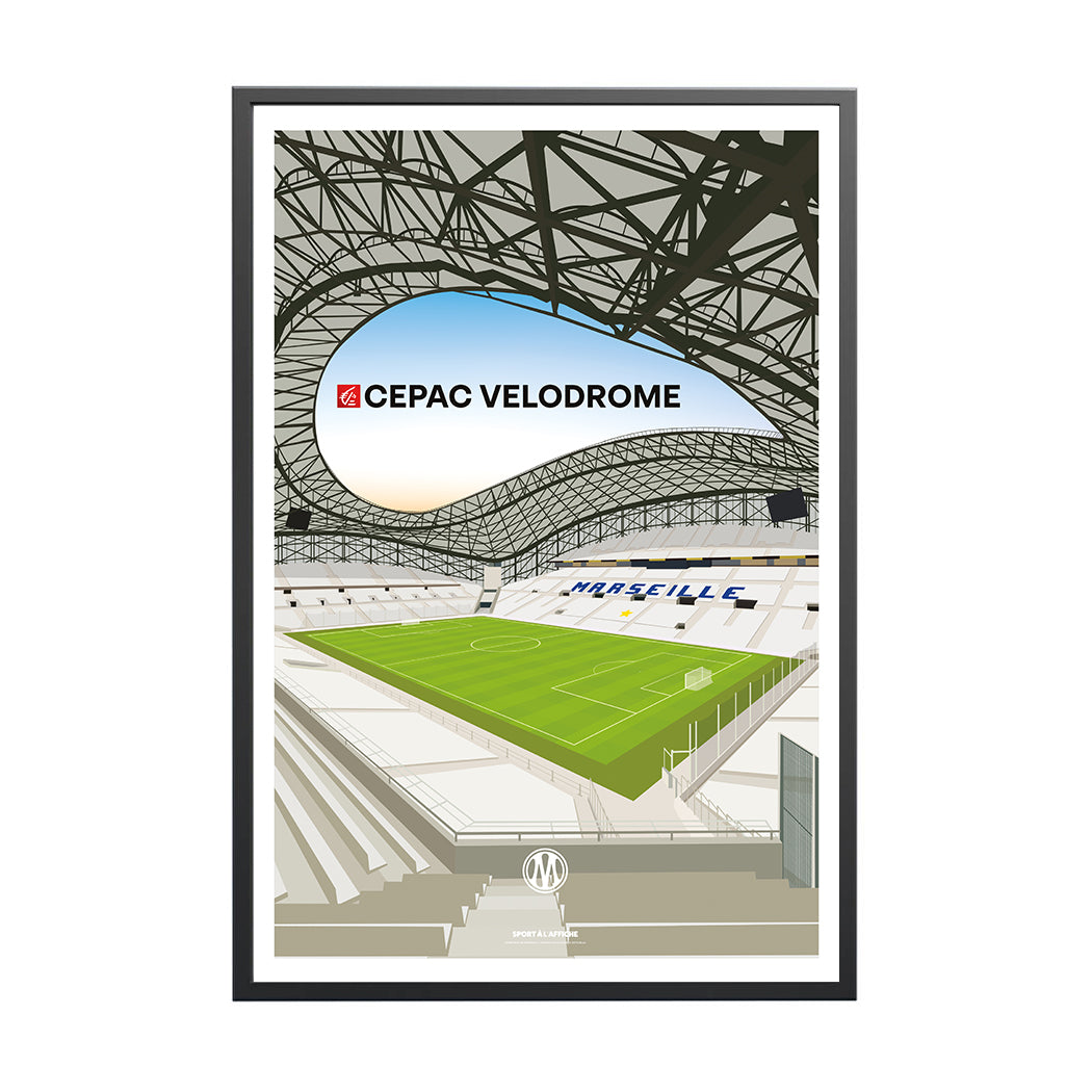 Affiche OM - CEPAC Vélodrome
