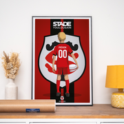 Affiche Stade Toulousain - Enfant Personnalisé