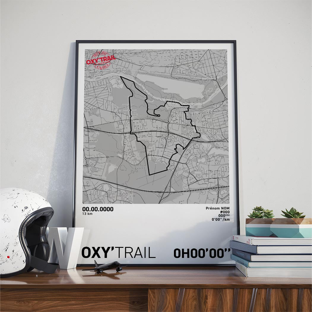 Affiche Trail - Oxy'Trail - Oxy'13 km