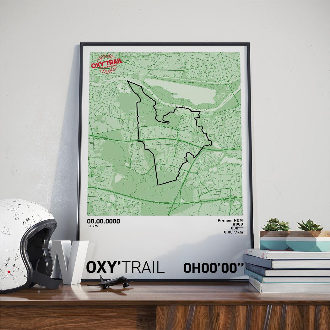 Affiche Trail - Oxy'Trail - Oxy'13 km