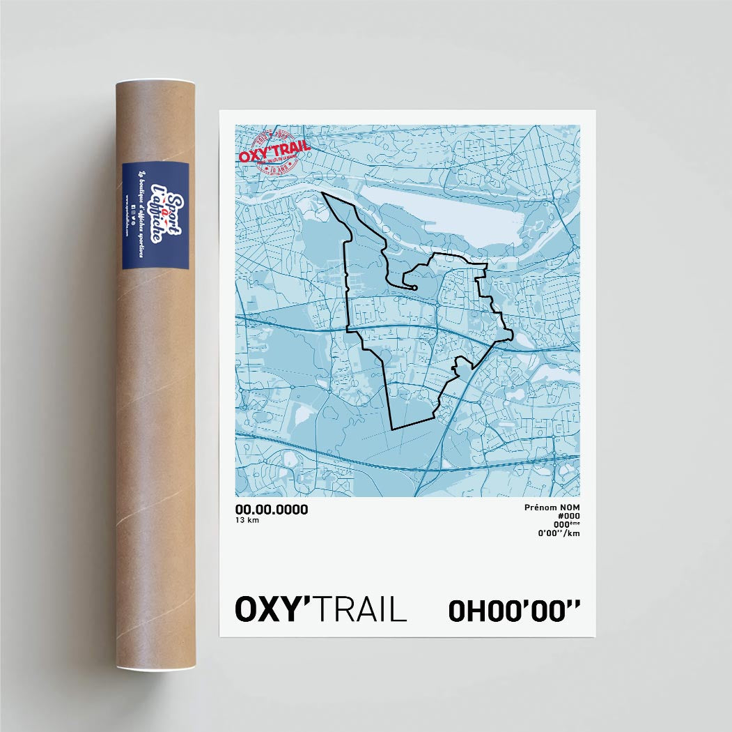 Affiche Trail - Oxy'Trail - Oxy'13 km