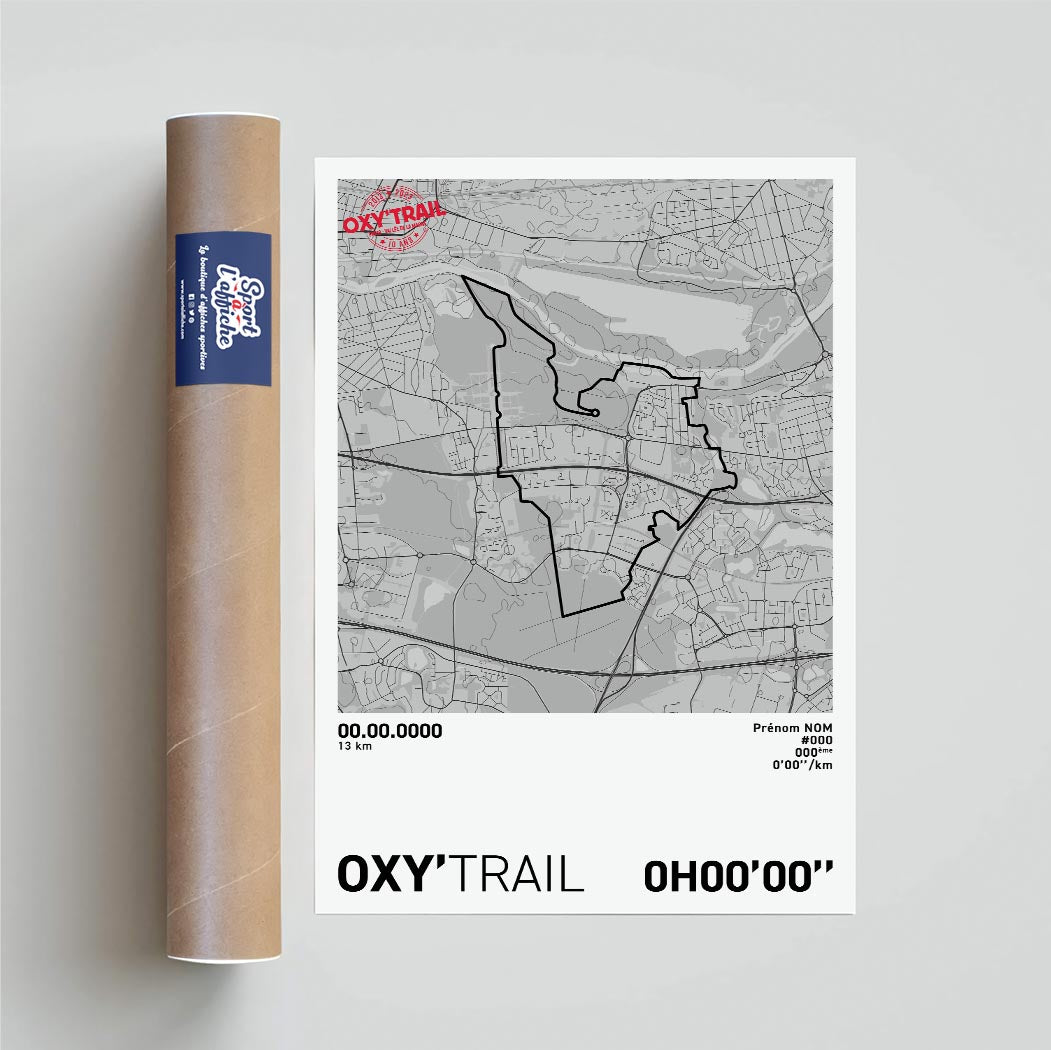 Affiche Trail - Oxy'Trail - Oxy'13 km