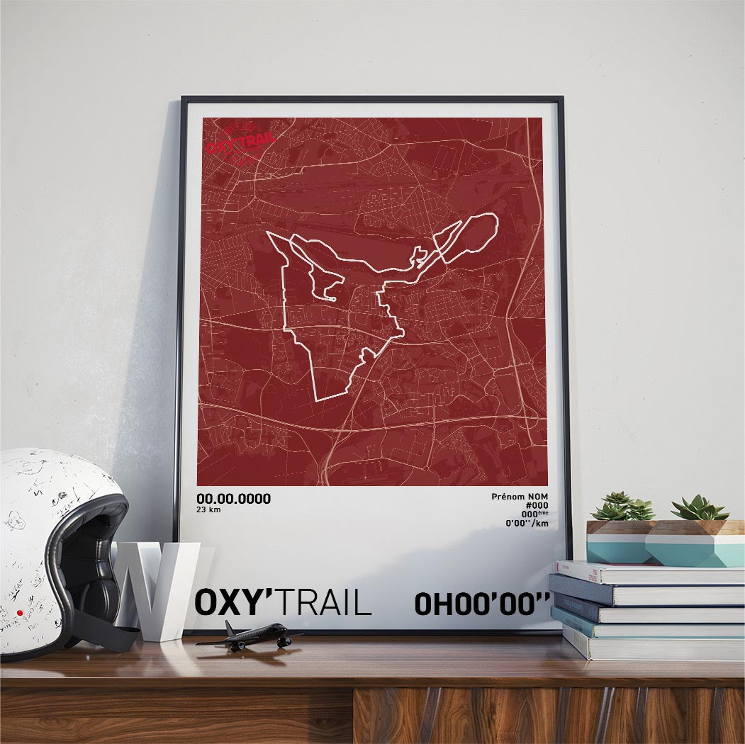 Affiche Trail - Oxy'Trail - Oxy'23 km