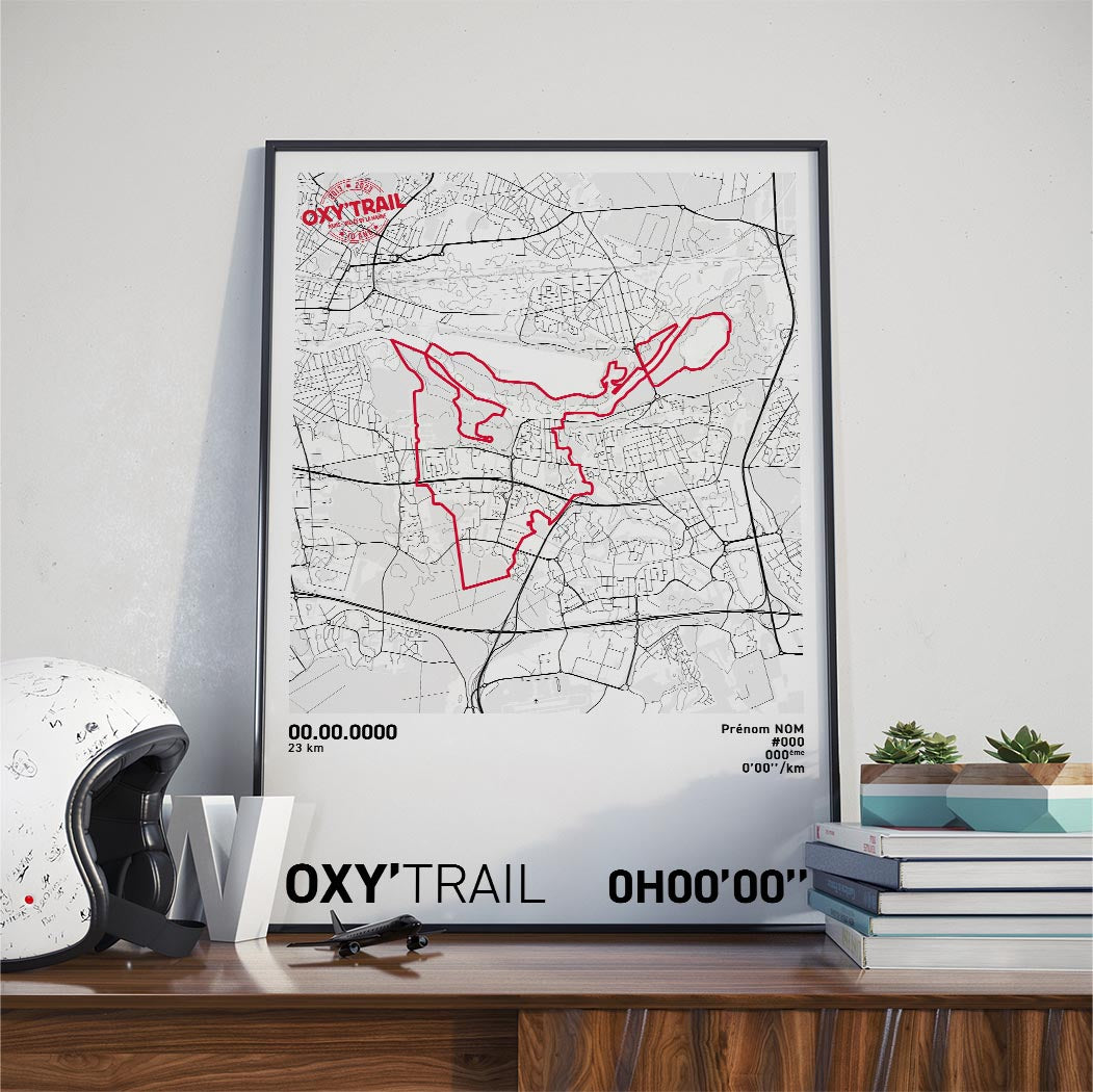 Affiche Trail - Oxy'Trail - Oxy'23 km