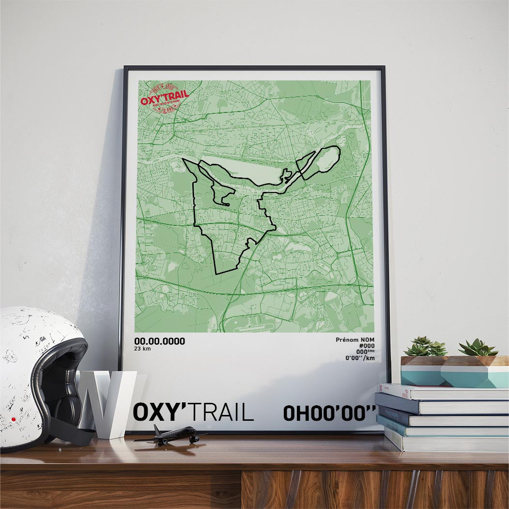 Affiche Trail - Oxy'Trail - Oxy'23 km