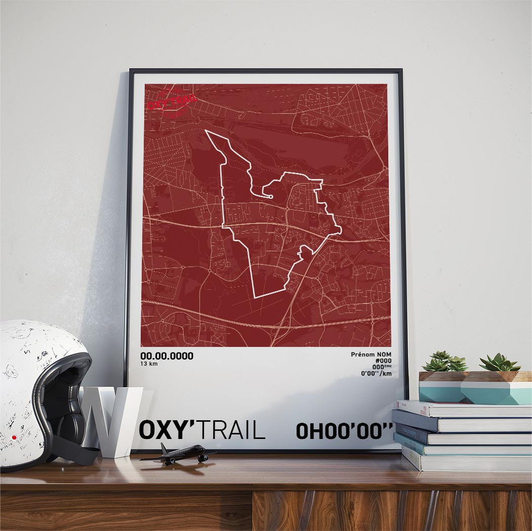 Affiche Trail - Oxy'Trail - Oxy'13 km