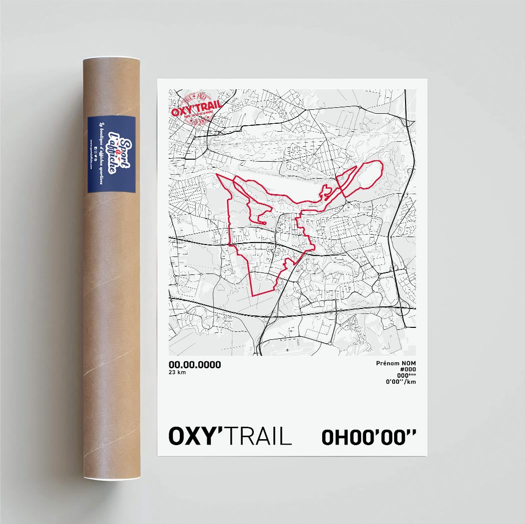 Affiche Trail - Oxy'Trail - Oxy'23 km