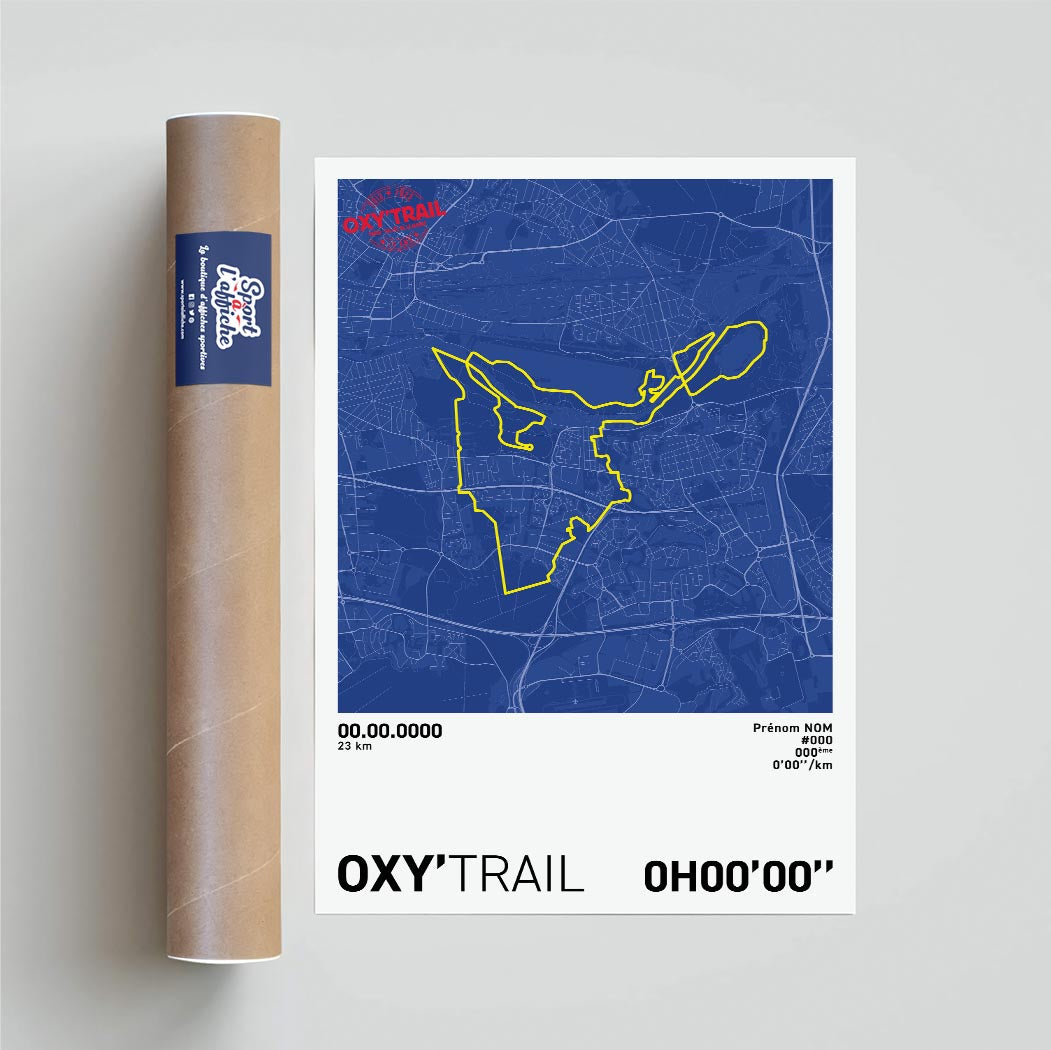 Affiche Trail - Oxy'Trail - Oxy'23 km