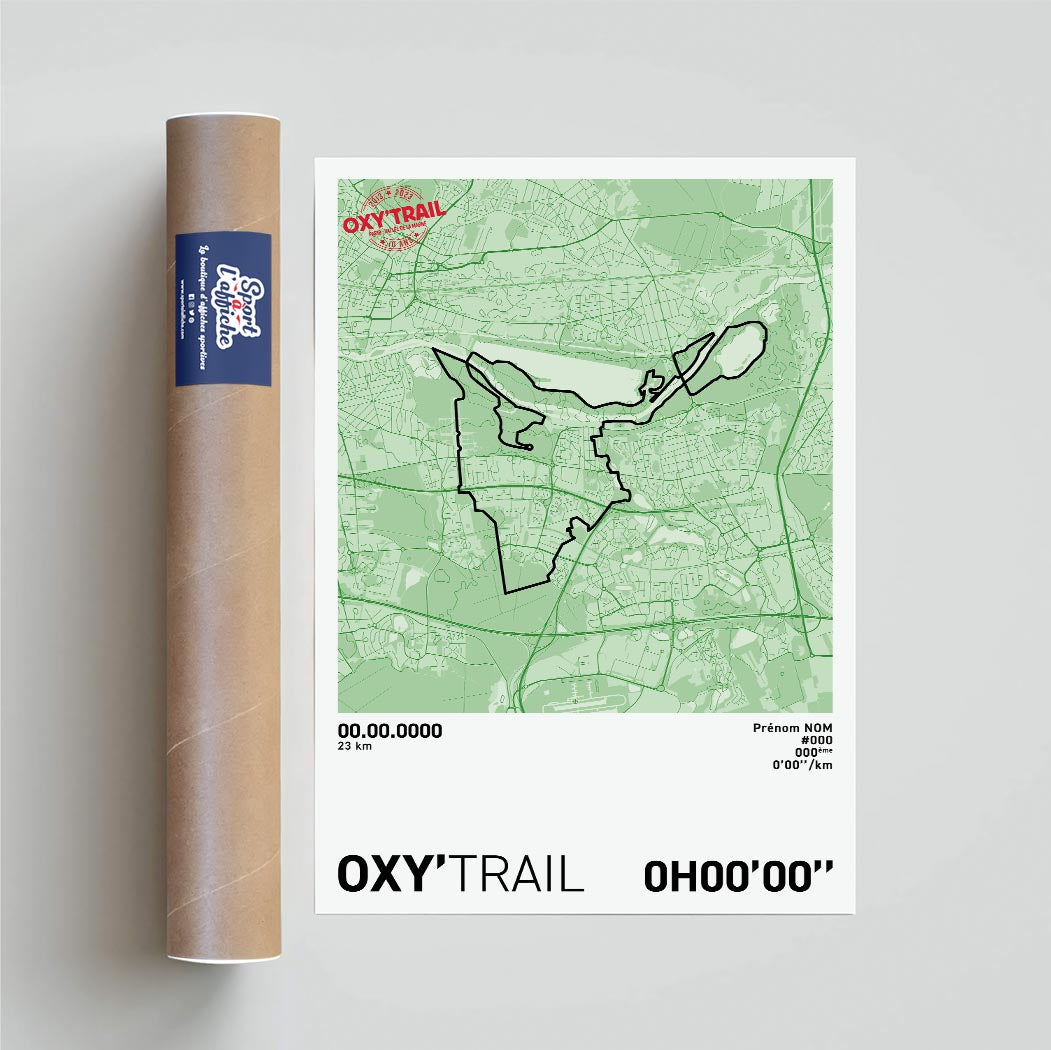 Affiche Trail - Oxy'Trail - Oxy'23 km