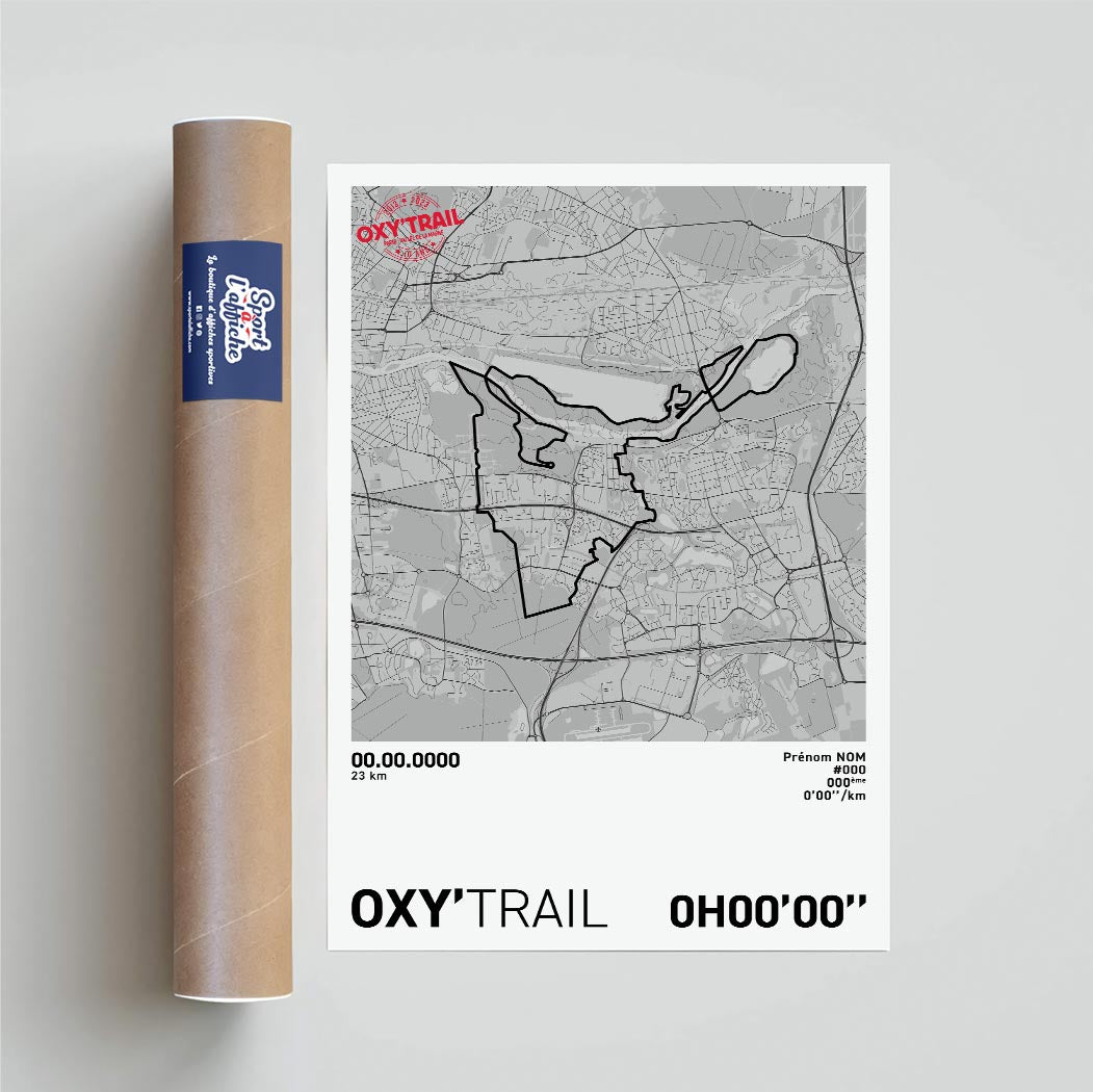 Affiche Trail - Oxy'Trail - Oxy'23 km