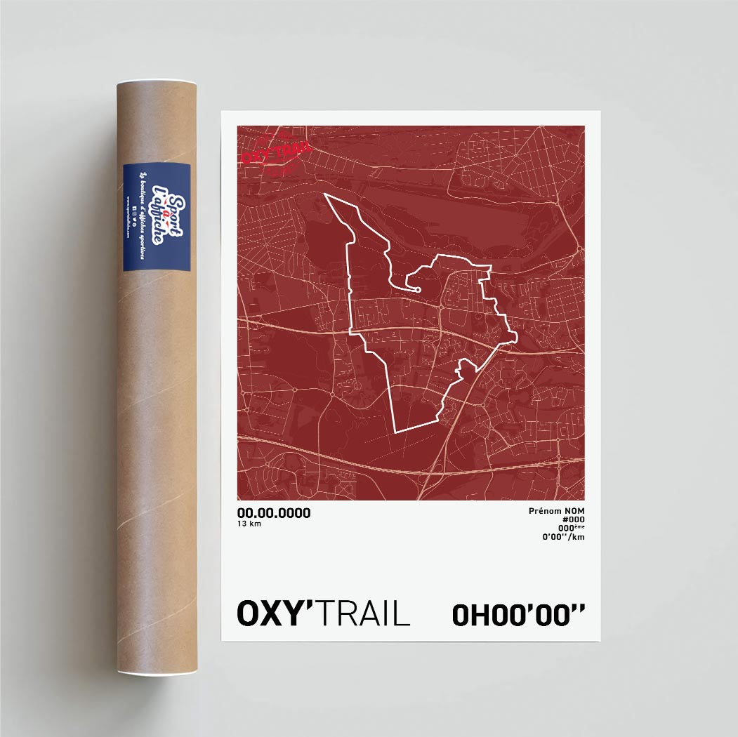 Affiche Trail - Oxy'Trail - Oxy'13 km