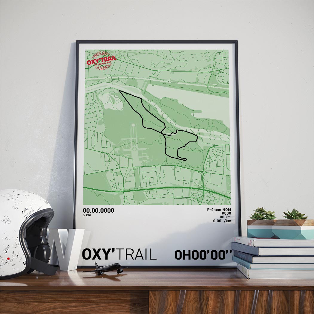 Affiche Trail - Oxy'Trail - Oxy'5 km