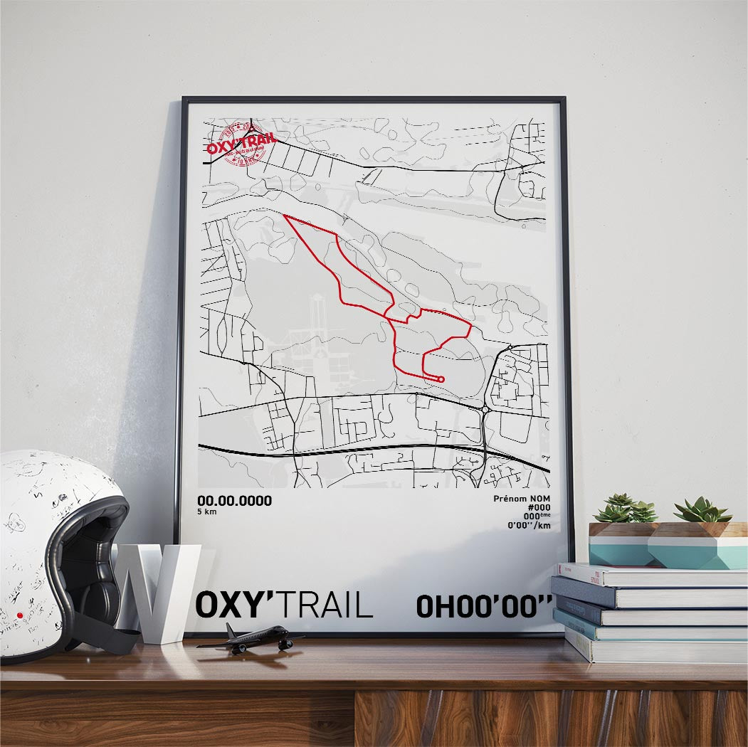 Affiche Trail - Oxy'Trail - Oxy'5 km