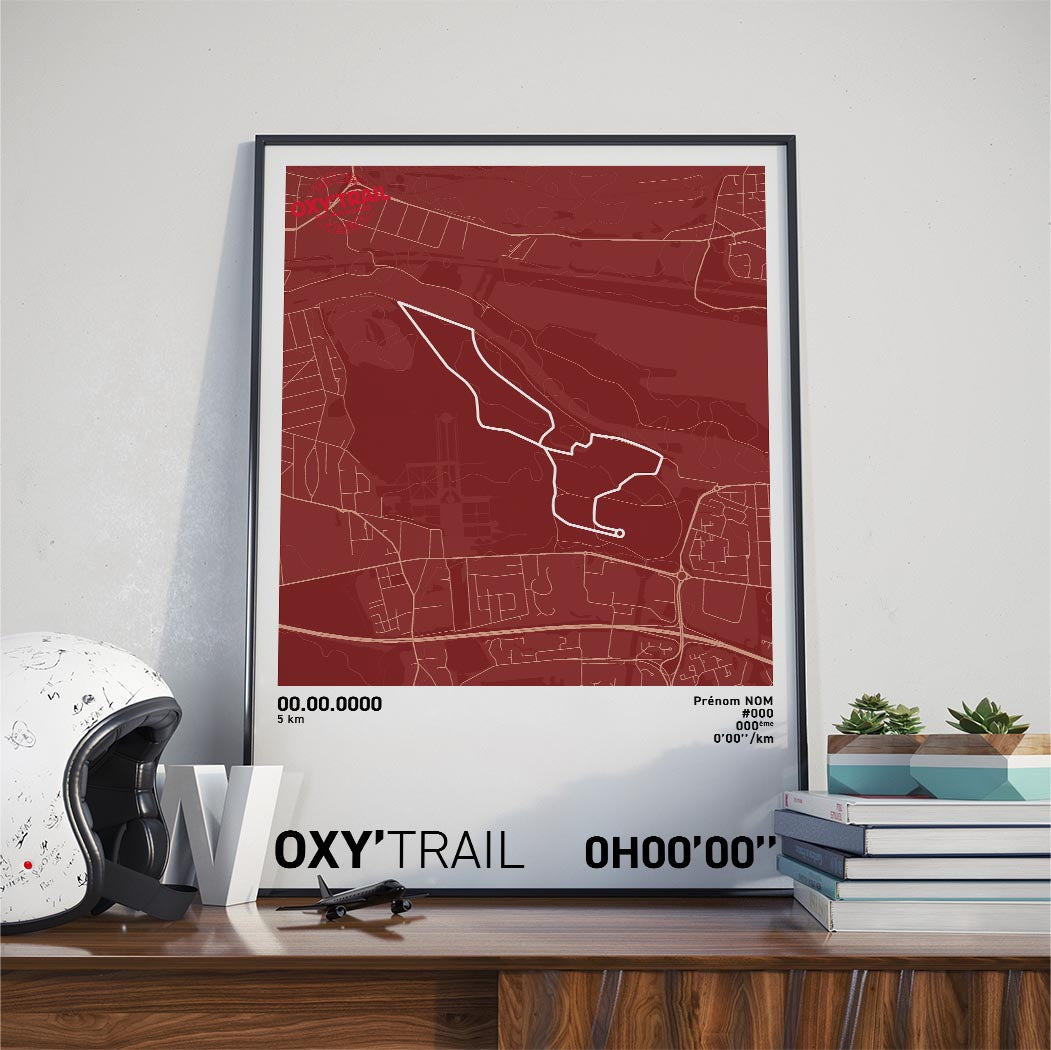 Affiche Trail - Oxy'Trail - Oxy'5 km