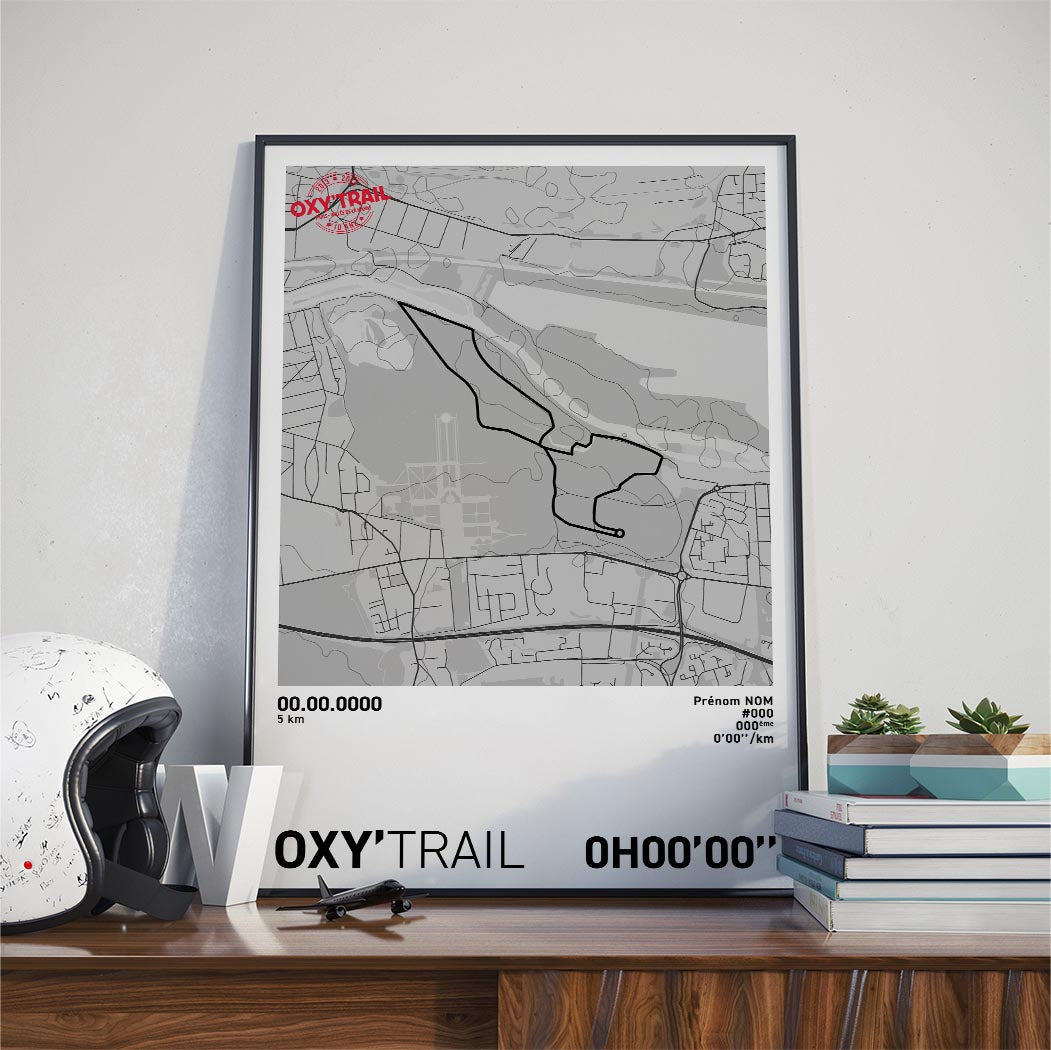 Affiche Trail - Oxy'Trail - Oxy'5 km