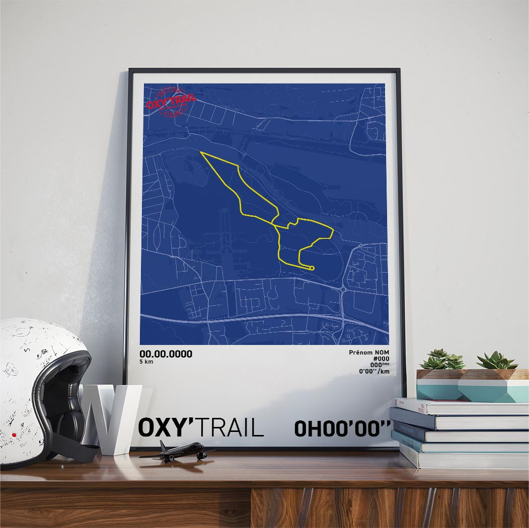 Affiche Trail - Oxy'Trail - Oxy'5 km