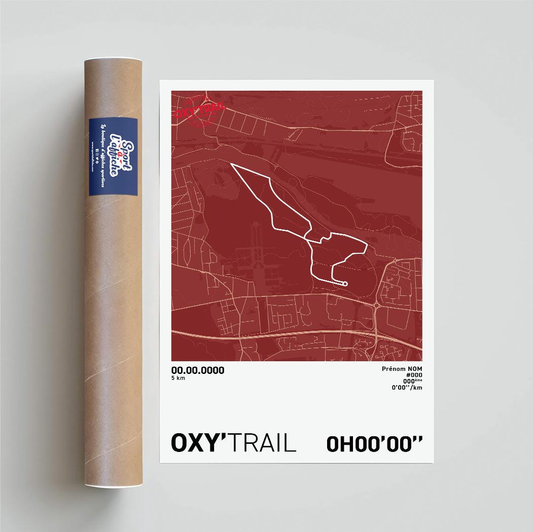 Affiche Trail - Oxy'Trail - Oxy'5 km