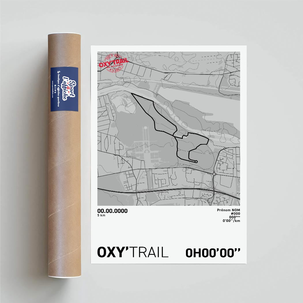 Affiche Trail - Oxy'Trail - Oxy'5 km