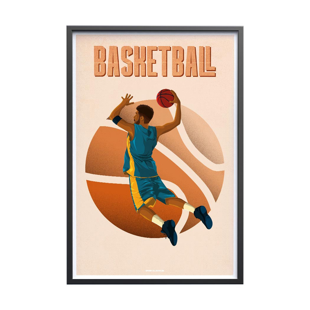 Affiche Basketball - Dunk