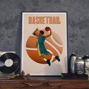 Affiche Basketball - Dunk