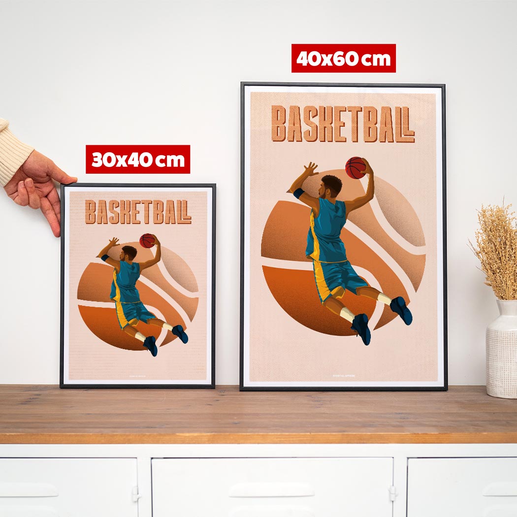 Affiche Basketball - Dunk