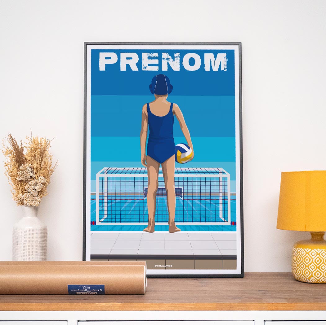 Affiche Water-Polo - Enfant Personnalisé