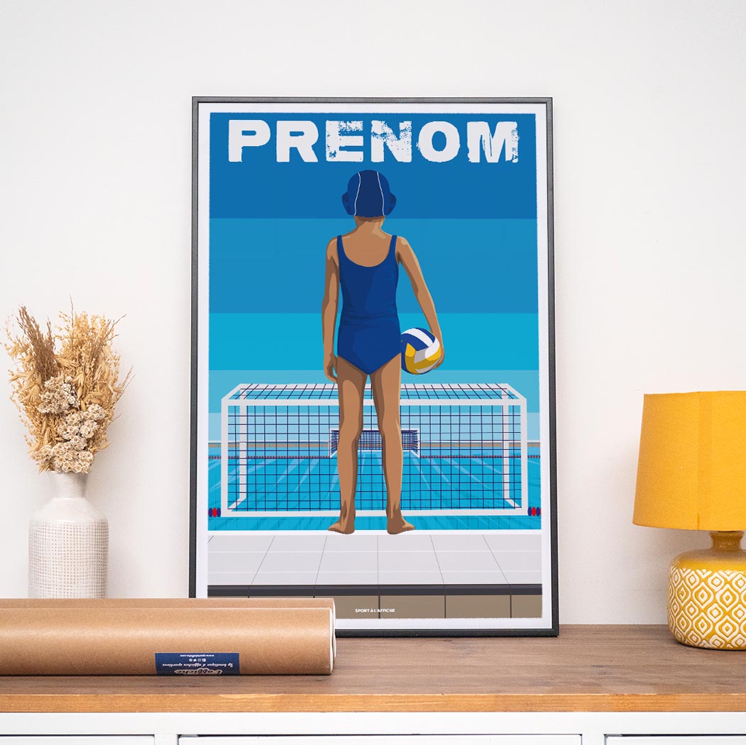 Affiche Water-Polo - Enfant Personnalisé