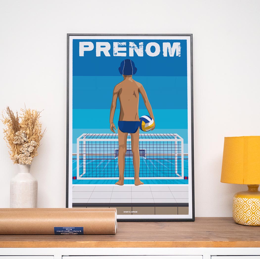 Affiche Water-Polo - Enfant Personnalisé