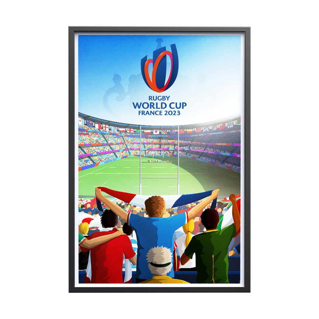 Affiche Coupe du Monde de Rugby 2023